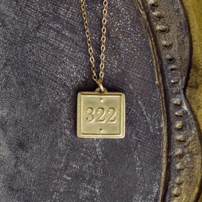 Petite Scripture Inspired Necklace