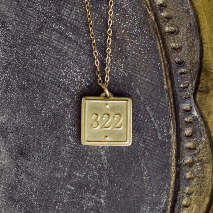Petite Scripture Inspired Necklace