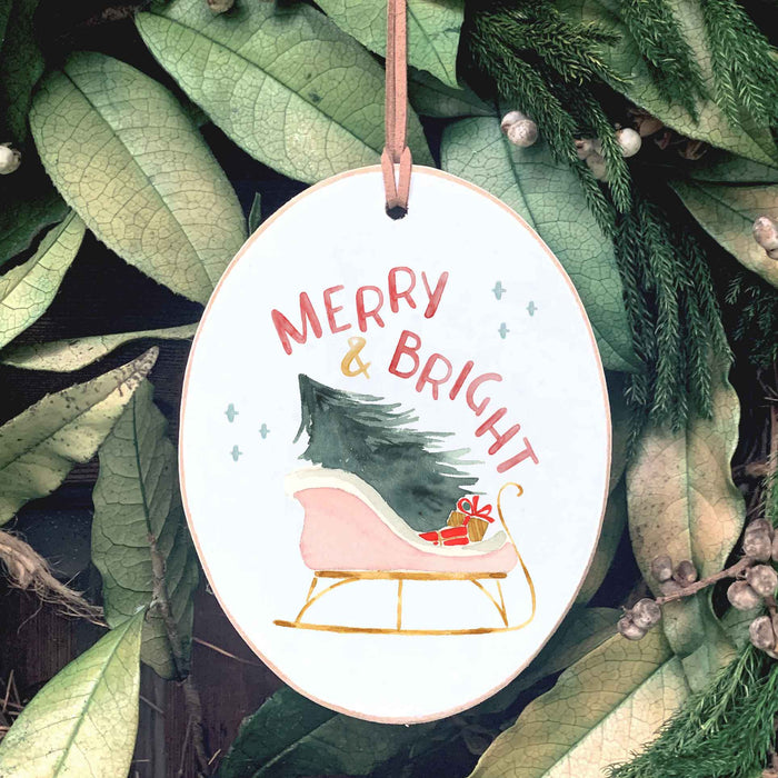 Wooden Christmas Ornament