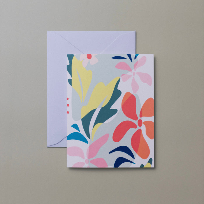 Tropical Single Greeting Card