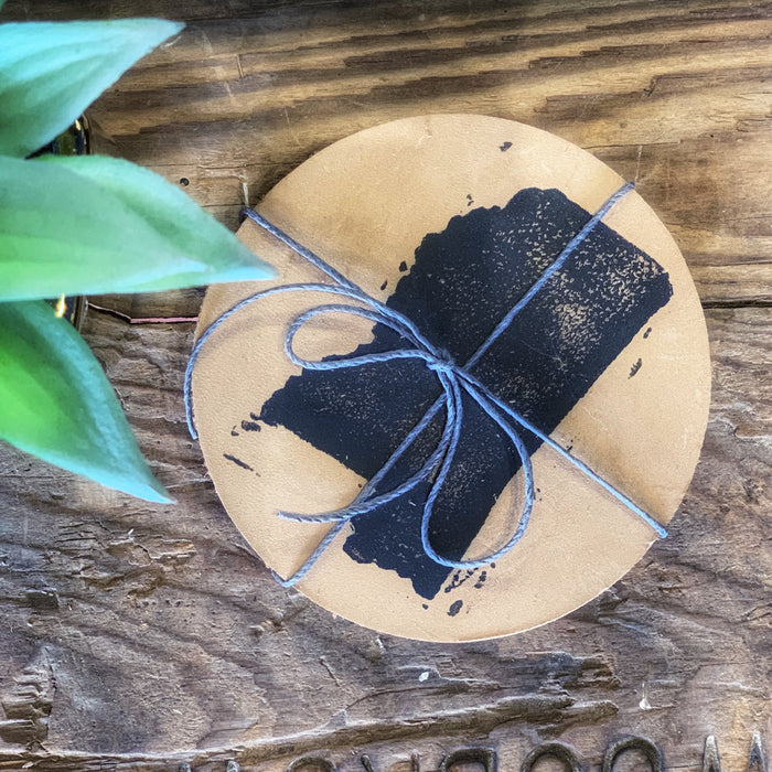 Leather MS Coasters