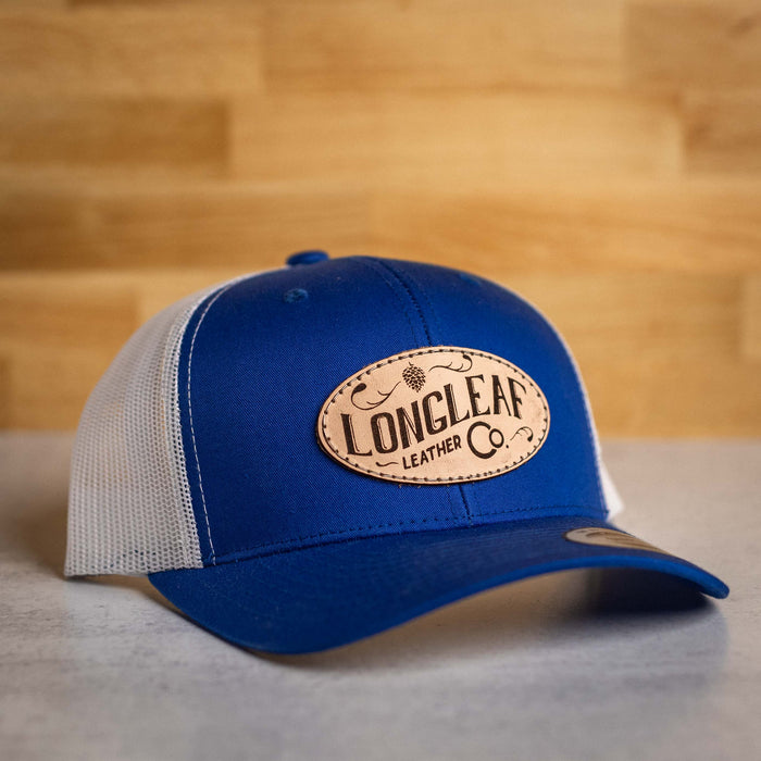 Leather Patch Trucker Cap