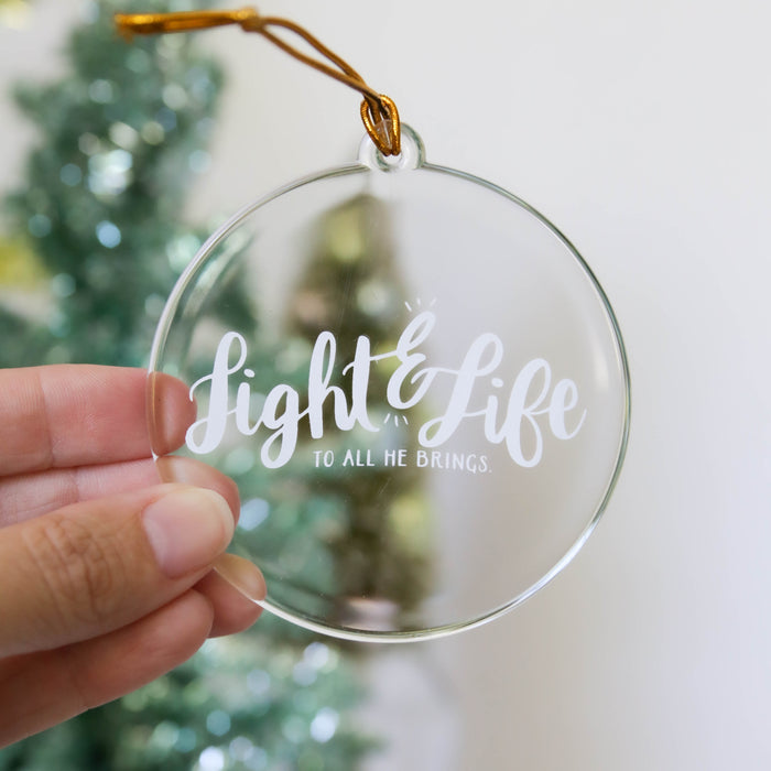 Acrylic Christmas Ornament