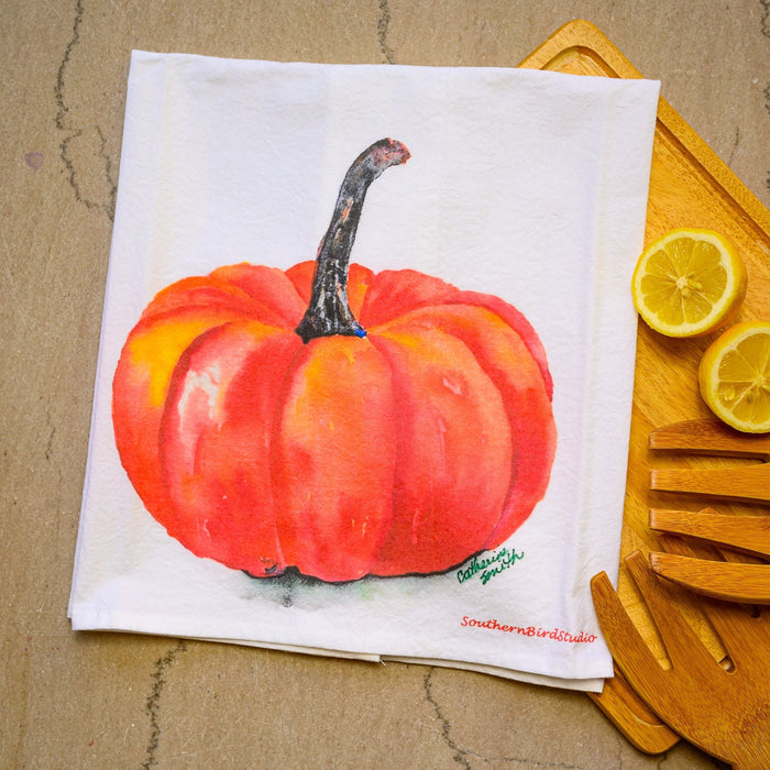 Pumpkin Tea Towel