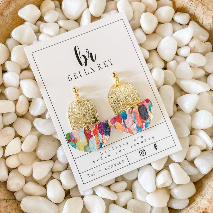 Mini Confetti Earrings