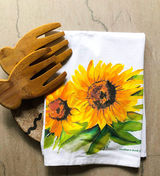 Watercolor Tea Towel