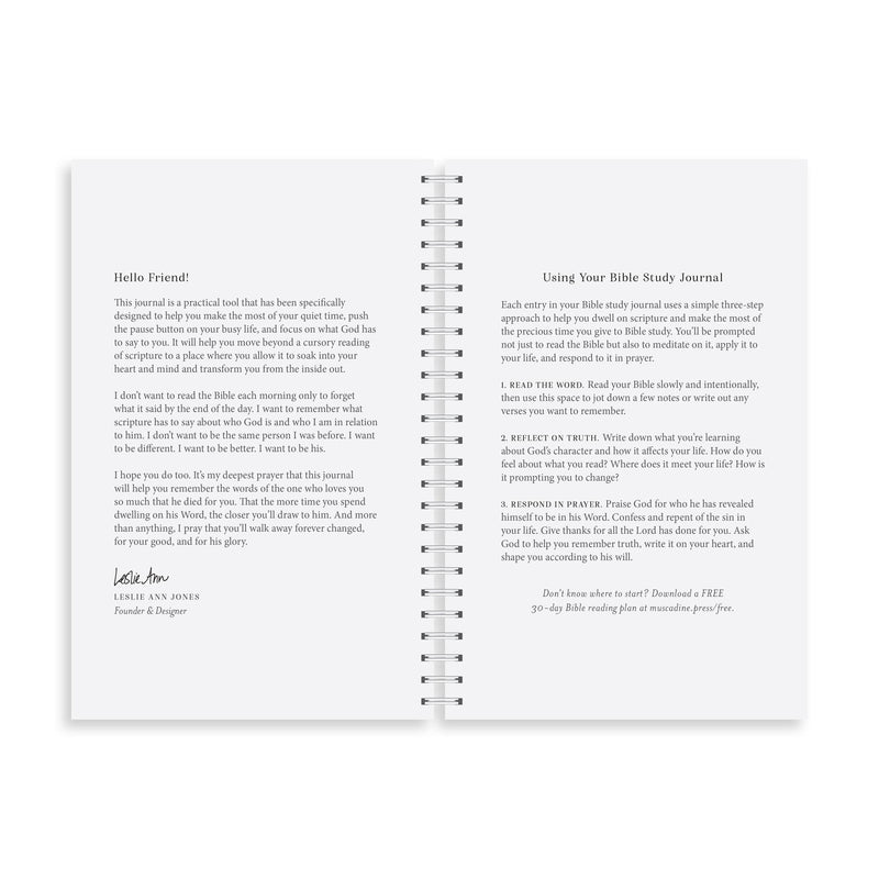 Bible Study Journal