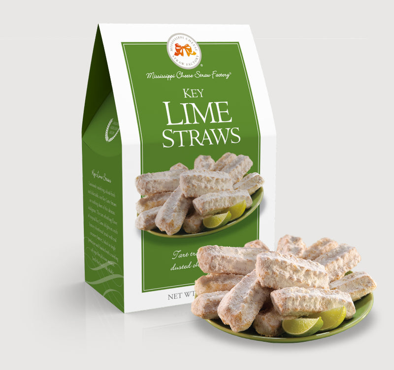 Key Lime Straws