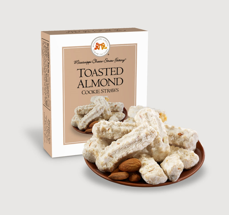 Toasted Almond Cookie Straws