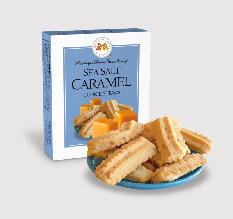 Sea Salt Caramel Cookie Straws