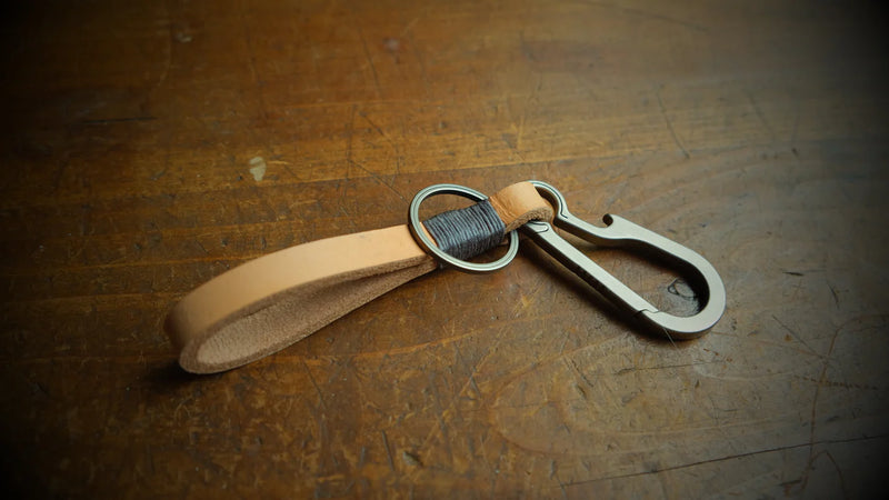 Leather Keychain