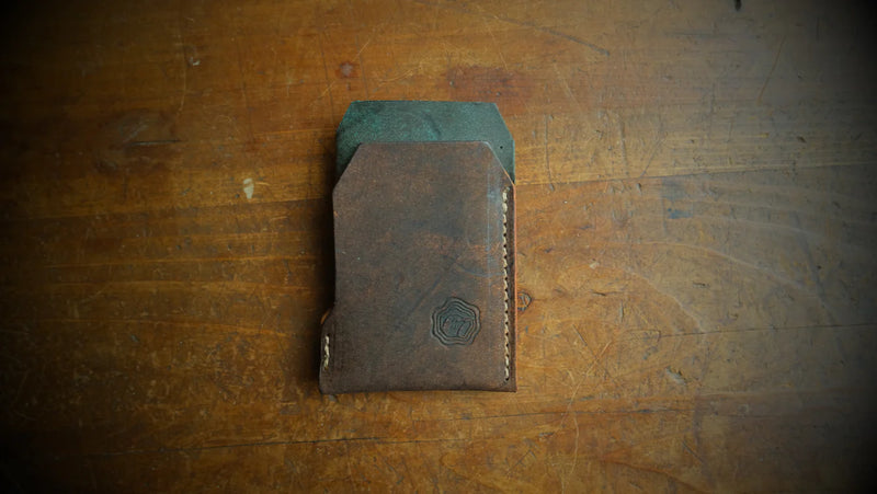Leather Money Clip