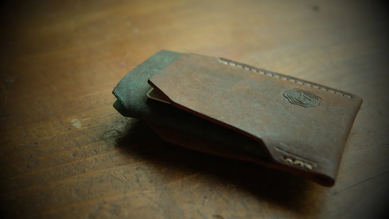 Leather Money Clip