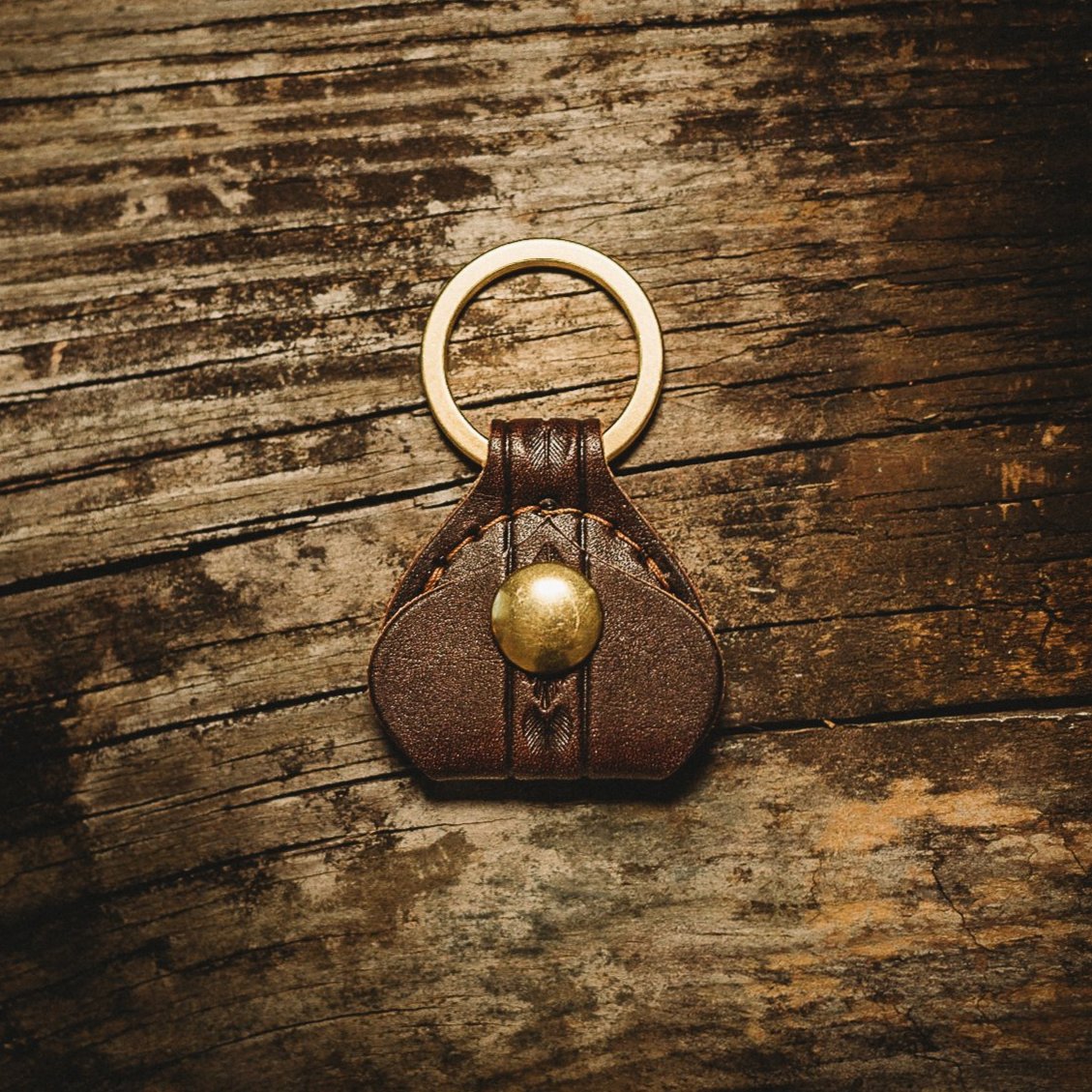 Guitar Pick Keychain — Crooked Letter