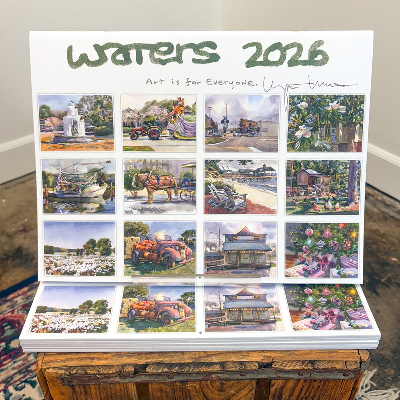 2026 Wyatt Waters Calendar