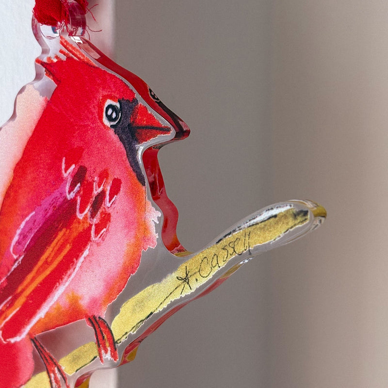 Cardinal Ornament