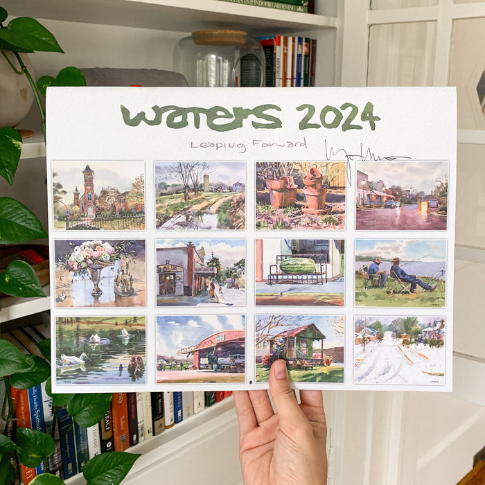 Wyatt Waters 2024 Calendar