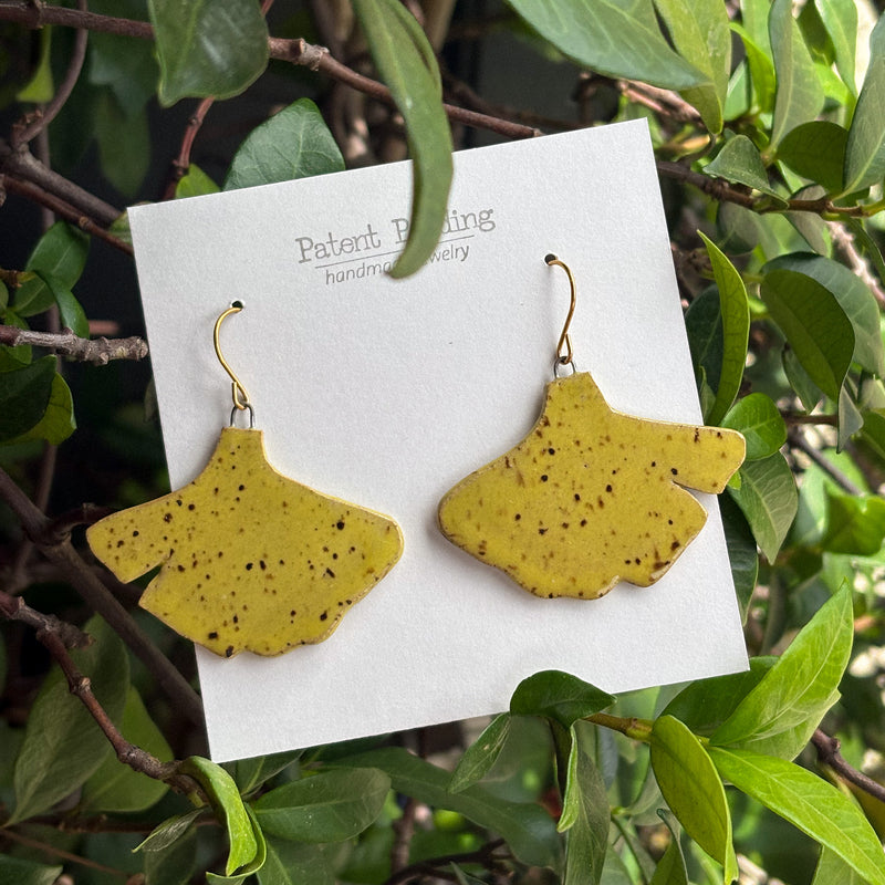 Ginkgo Earrings