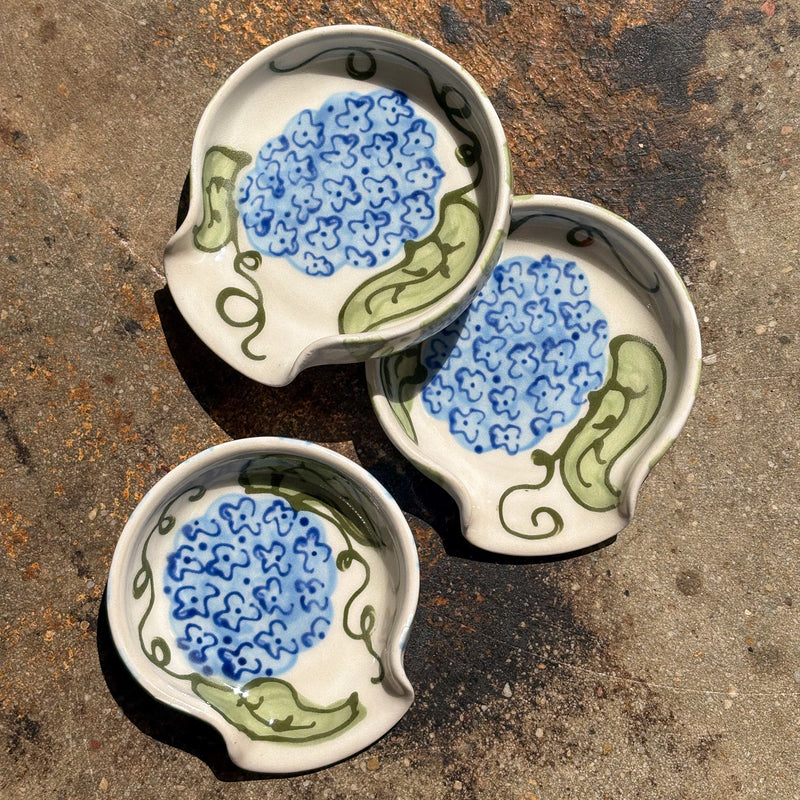 Hydrangea Spoon Rest
