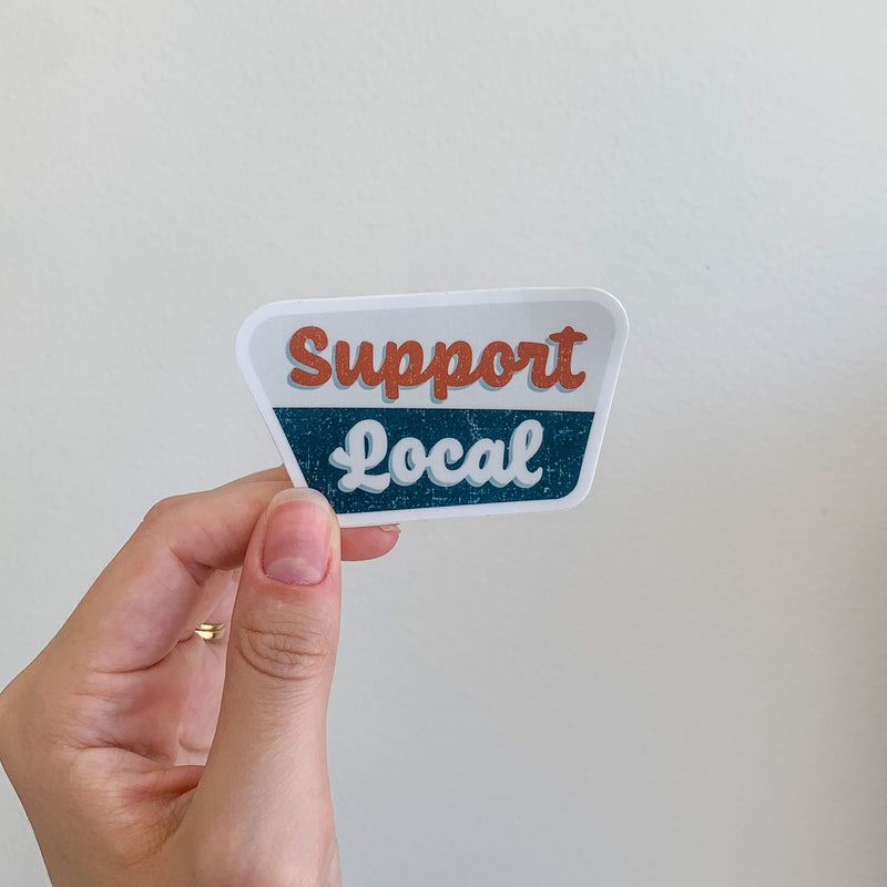 Support Local Sticker