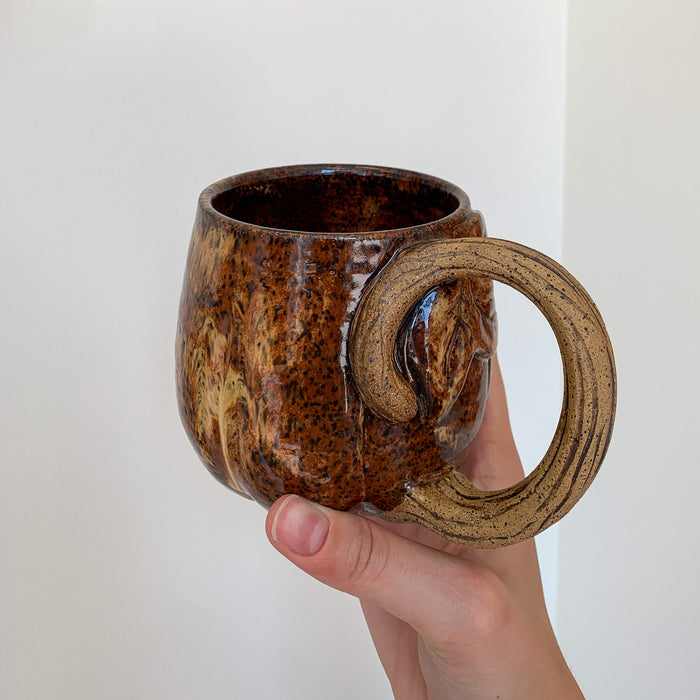 Ceramic Pumpkin Mug