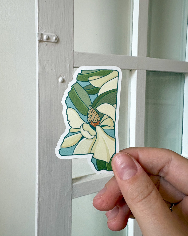Magnolia State Sticker