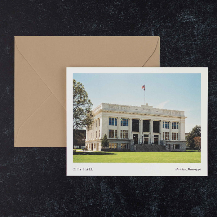 Meridian Landmark Single Greeting Card