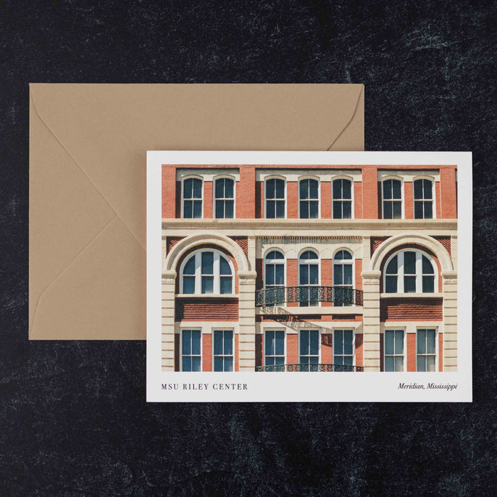 Meridian Landmark Single Greeting Card