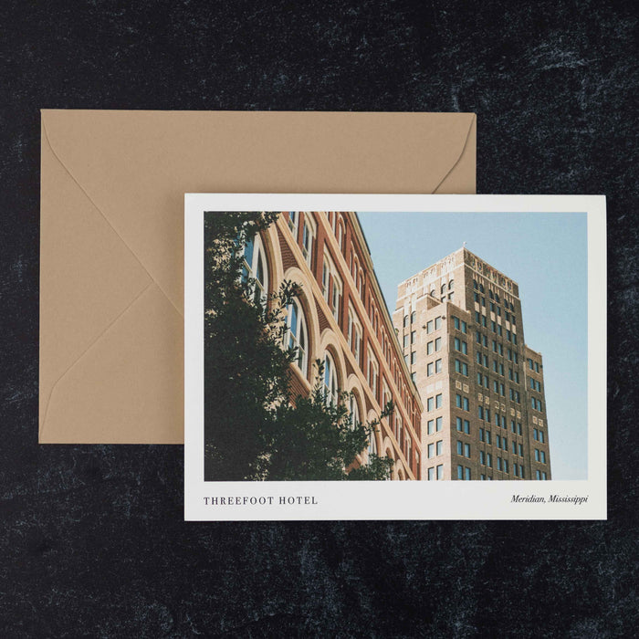 Meridian Landmark Single Greeting Card