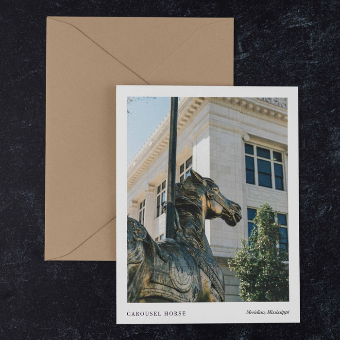 Meridian Landmark Single Greeting Card