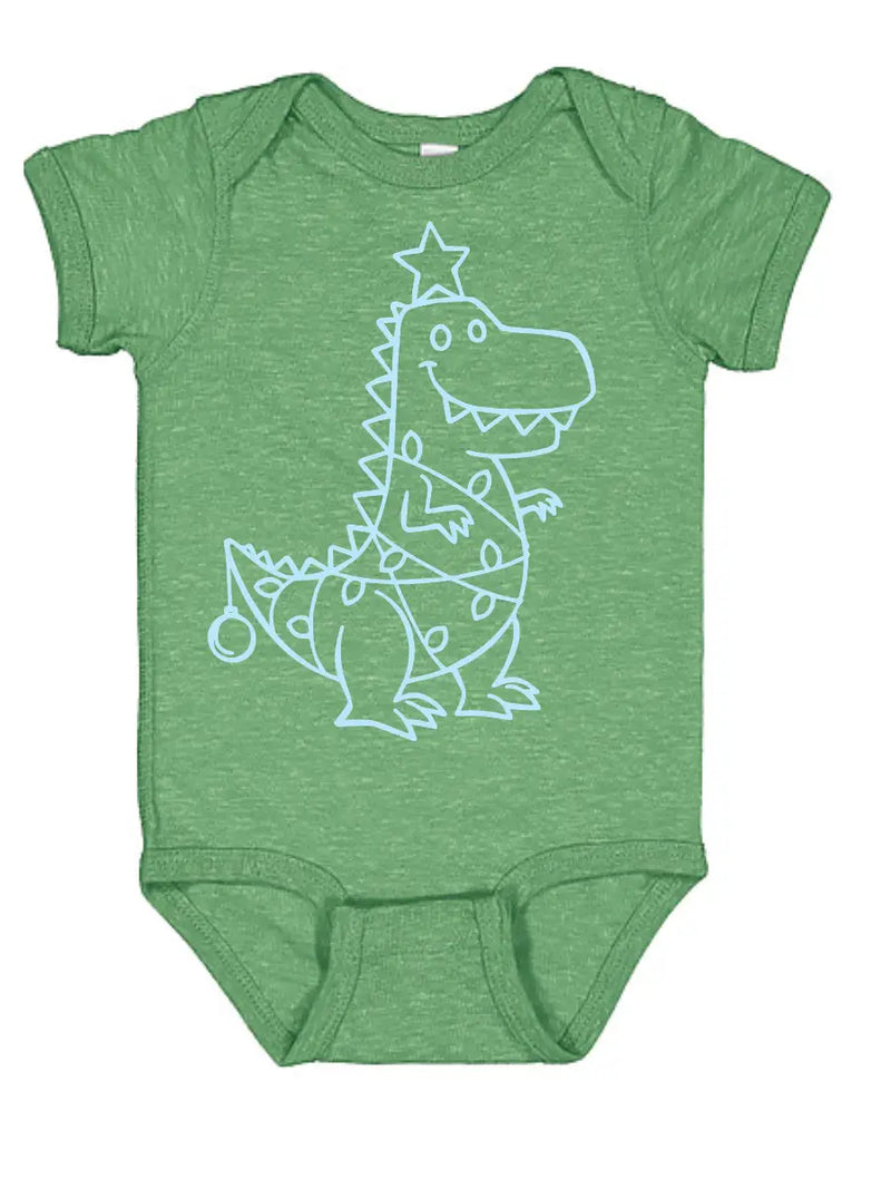 Christmas Dino Onesie