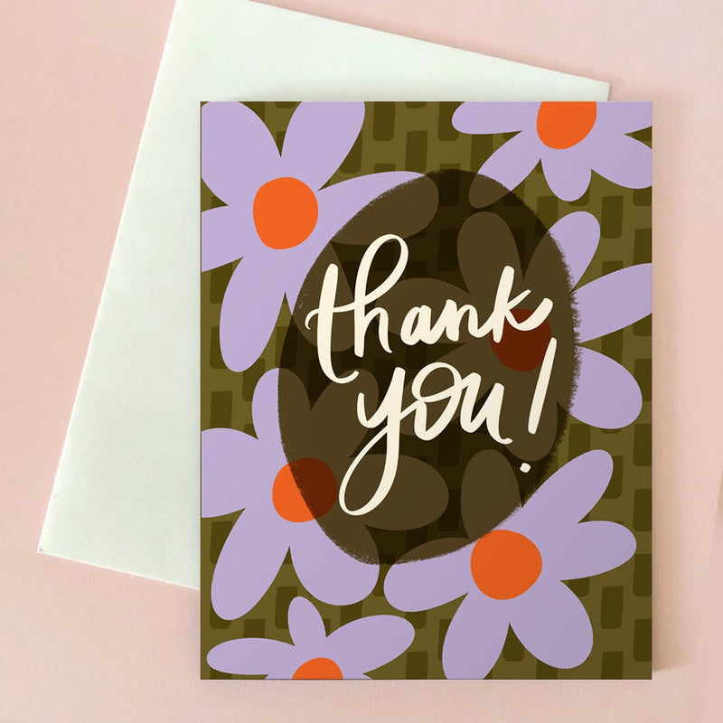 Illustrated Thank You Card