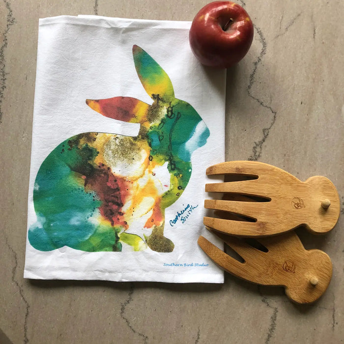 Watercolor Tea Towel