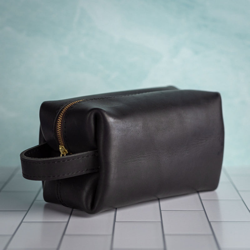 Leather Dopp Kit
