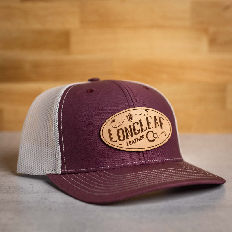 Leather Patch Trucker Cap
