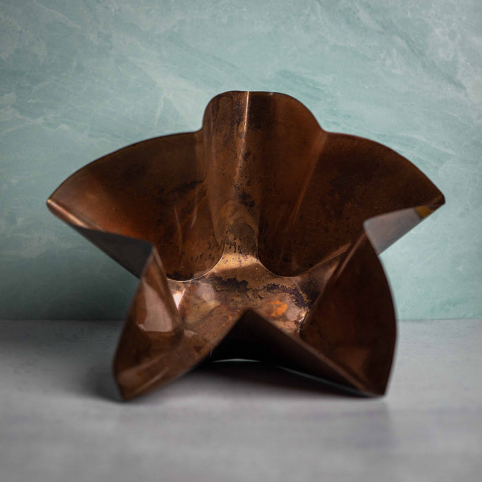 Copper Flower Pot