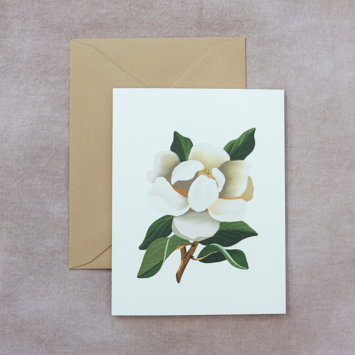Painted Magnolia Greeting Cards