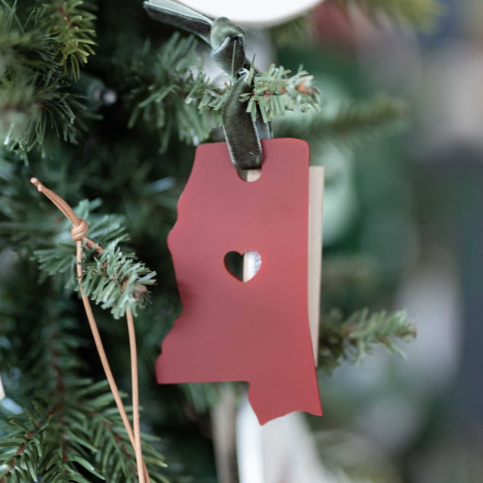 Acrylic Mississippi Ornament