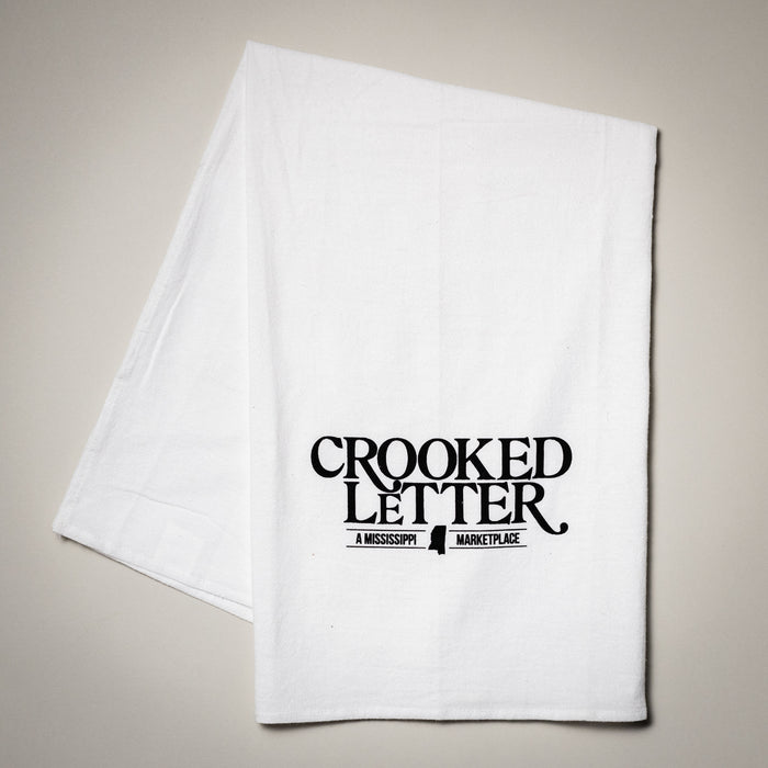 Crooked Letter Tea Towel