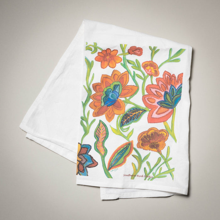 Watercolor Tea Towel