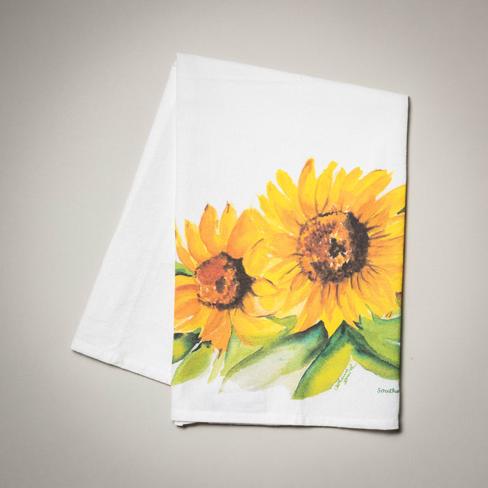 Watercolor Tea Towel