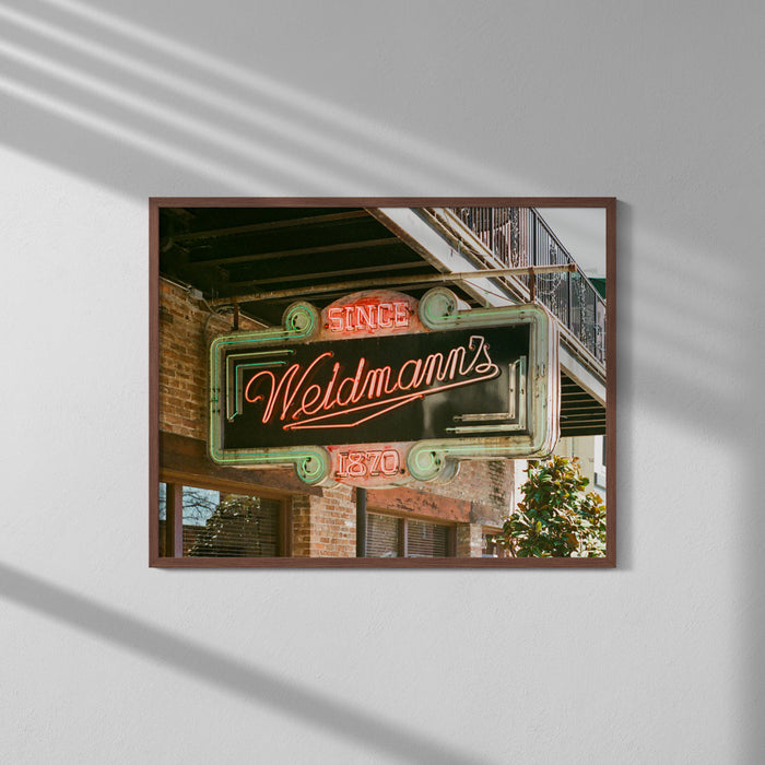 Downtown Meridian Photo Print