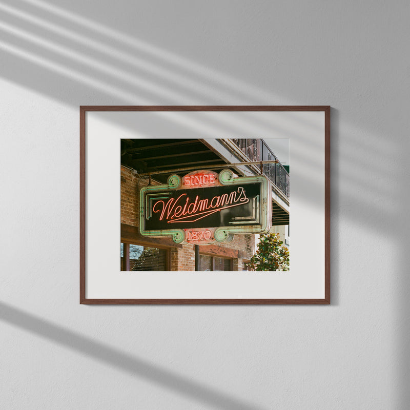 Downtown Meridian Photo Print