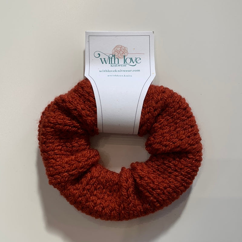 Knitted Scrunchie