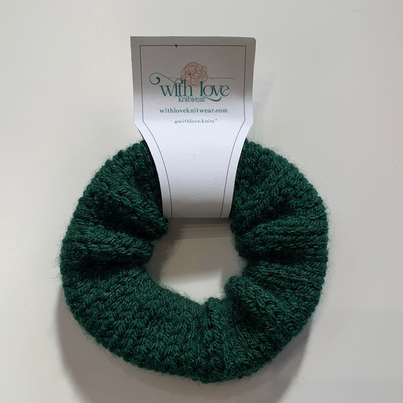 Knitted Scrunchie