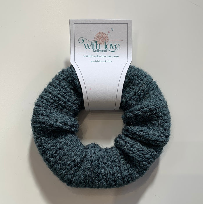 Knitted Scrunchie