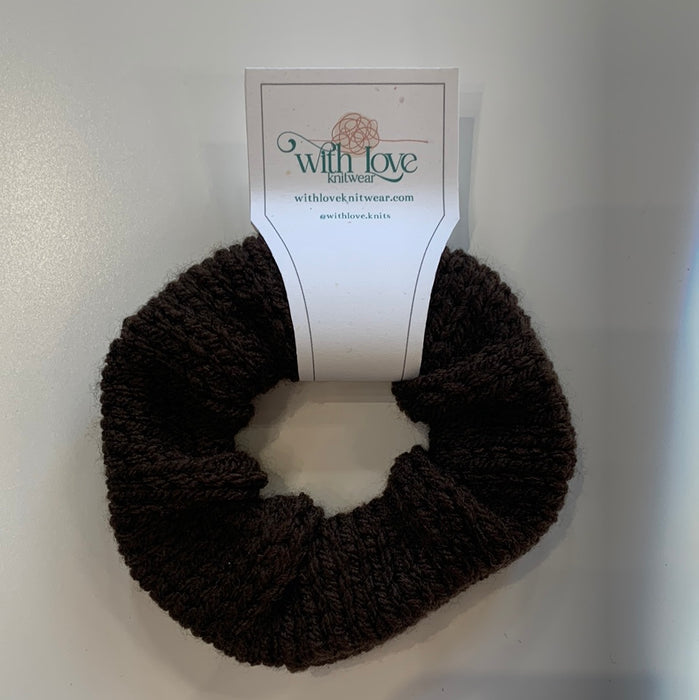 Knitted Scrunchie