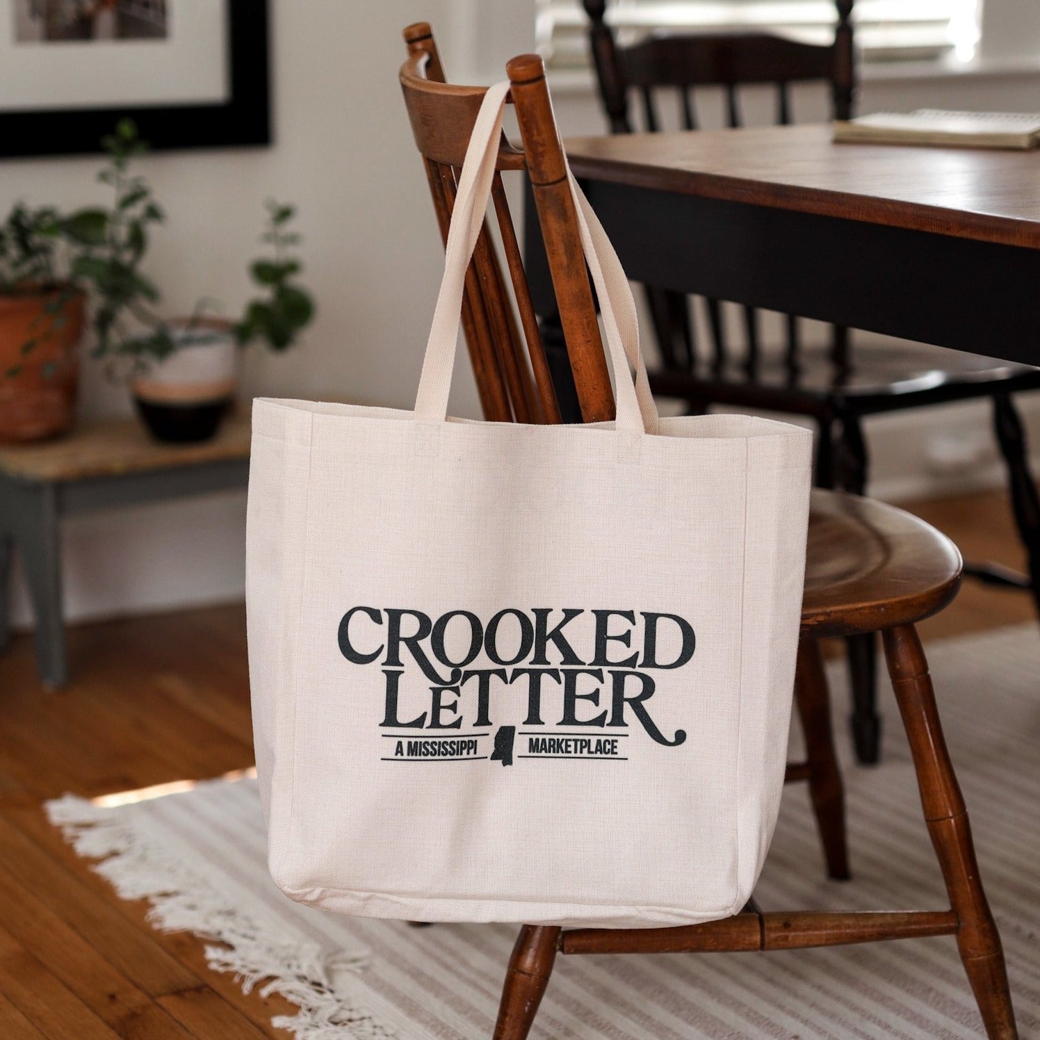 Canvas Tote Bags — Crooked Letter