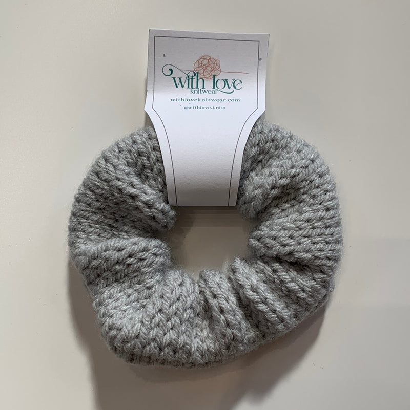Knitted Scrunchie