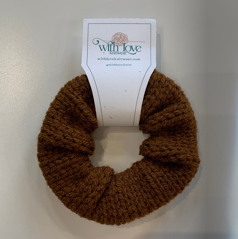 Knitted Scrunchie